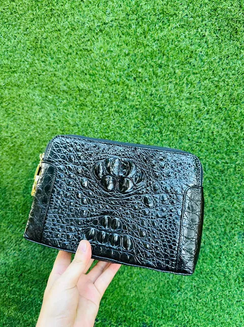 Clutch da cá sấu – Mẫu 002 – mã SD-CL-002