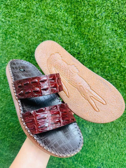 Dép da cá sấu – Mẫu 002 – mã SD-D-002