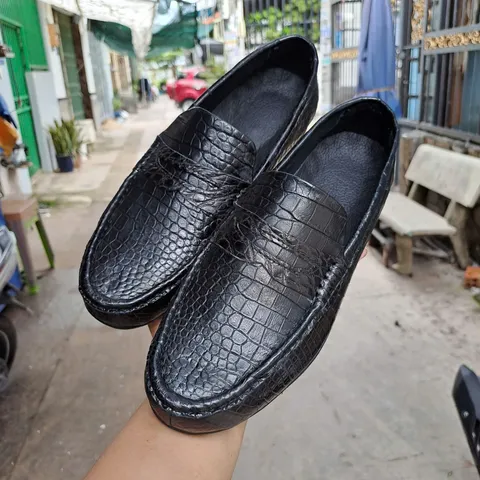 Giày lười da cá sấu – Mẫu 008 – mã SD-GL-008 (góc 5)