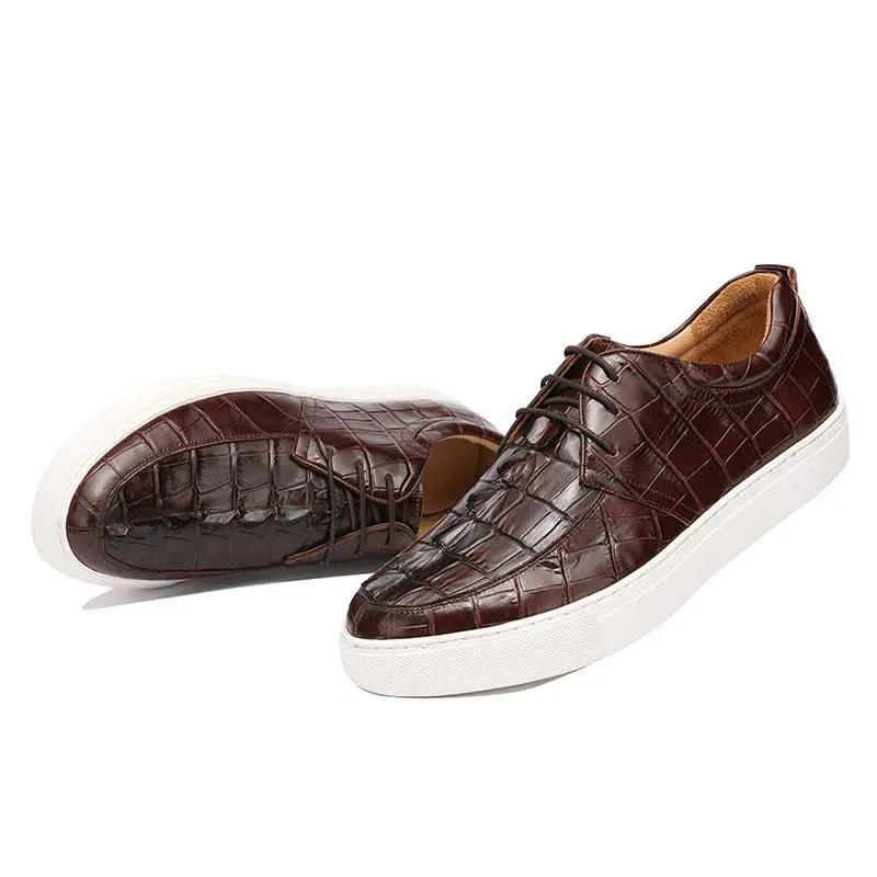 Giày sneaker da cá sấu – Mẫu 001 – mã SD-SNK-001