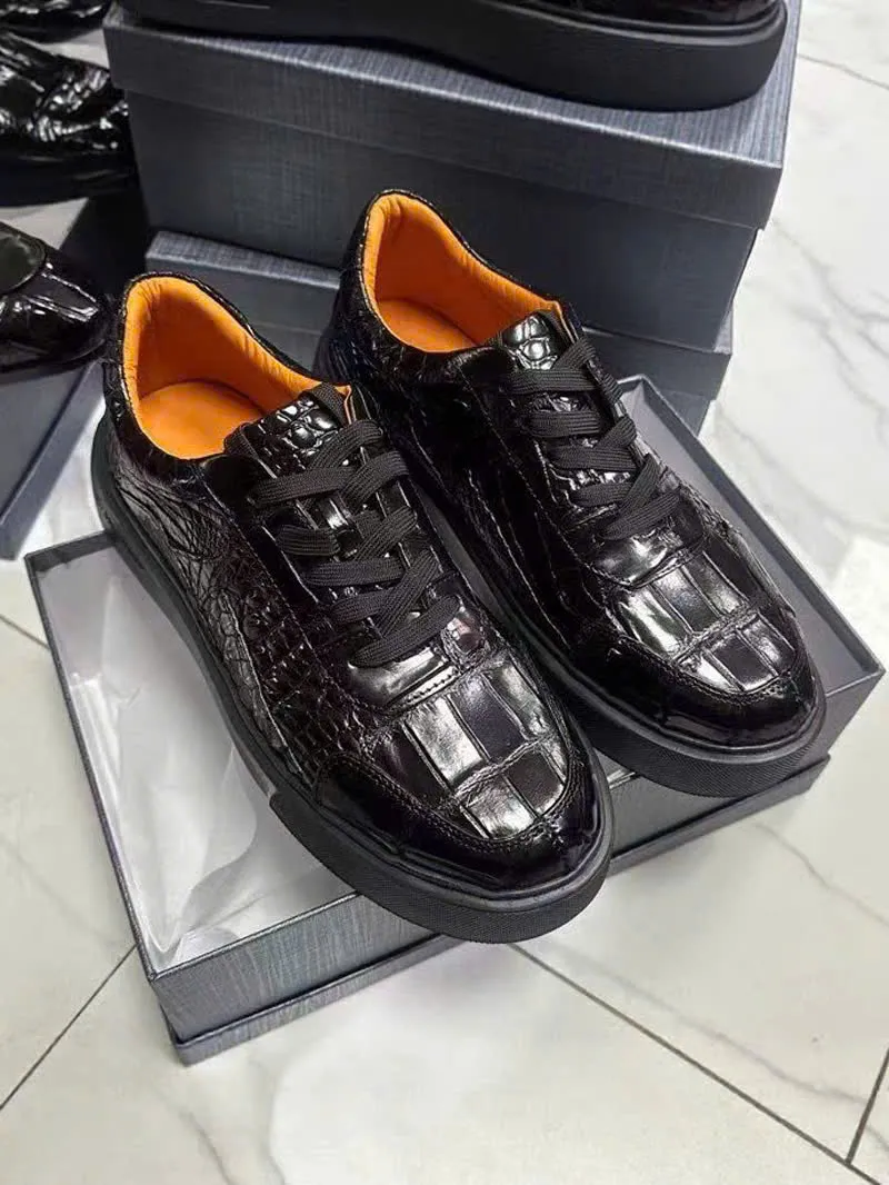Giày sneaker da cá sấu – Mẫu 003 – mã SD-SNK-003
