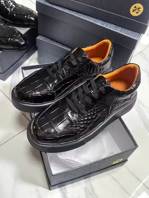 Giày sneaker da cá sấu – Mẫu 004 – mã SD-SNK-004