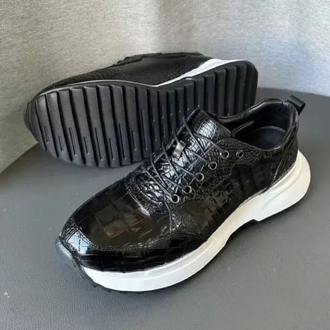 Giày sneaker da cá sấu – Mẫu 011 – mã SD-SNK-011