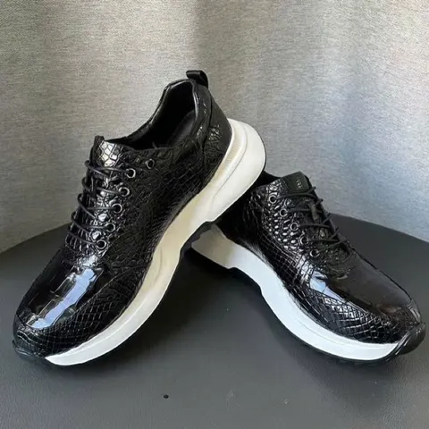 Giày sneaker da cá sấu – Mẫu 012 – mã SD-SNK-012