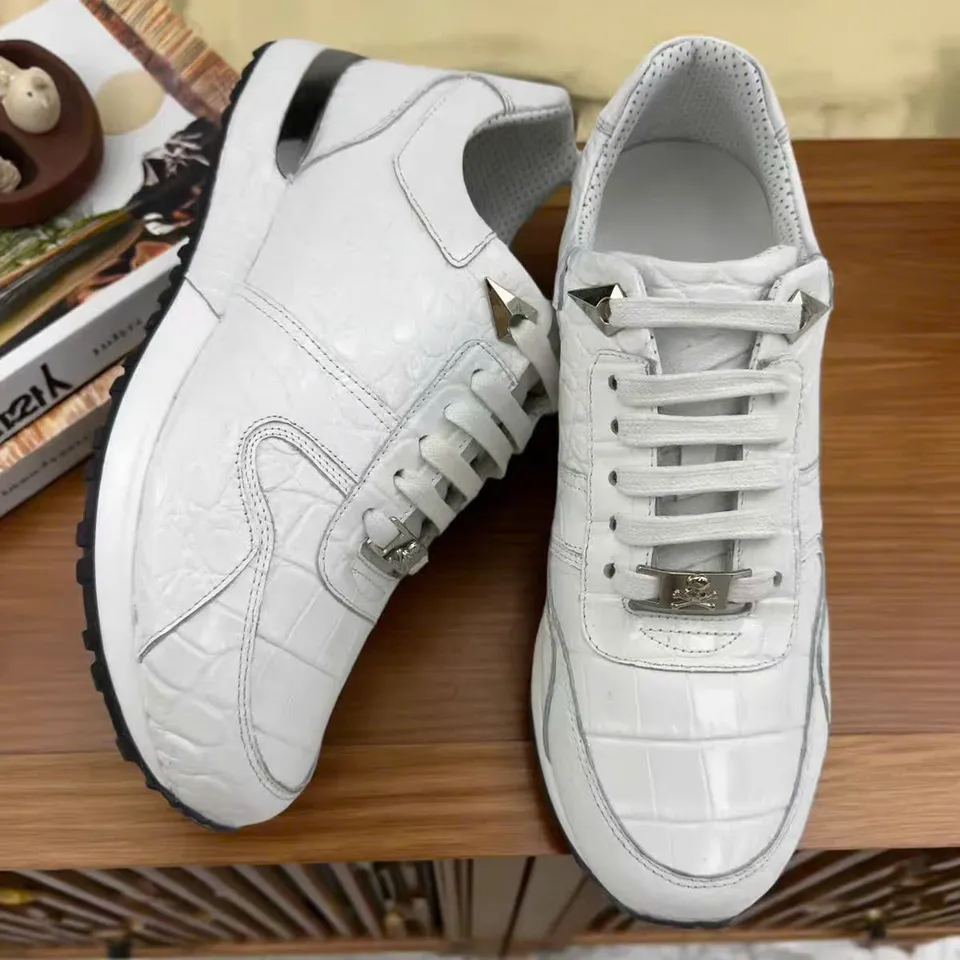 Giày sneaker da cá sấu – Mẫu 008 – mã SD-SNK-008