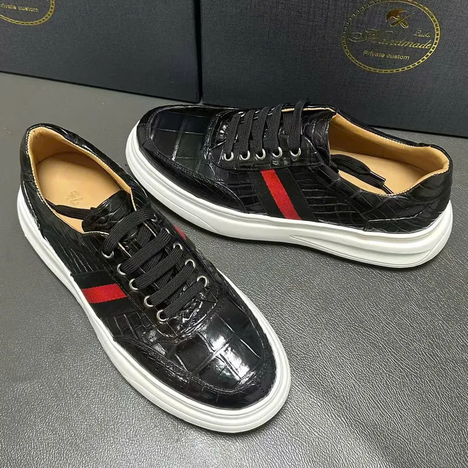 Giày sneaker da cá sấu – Mẫu 012 – mã SD-SNK-012