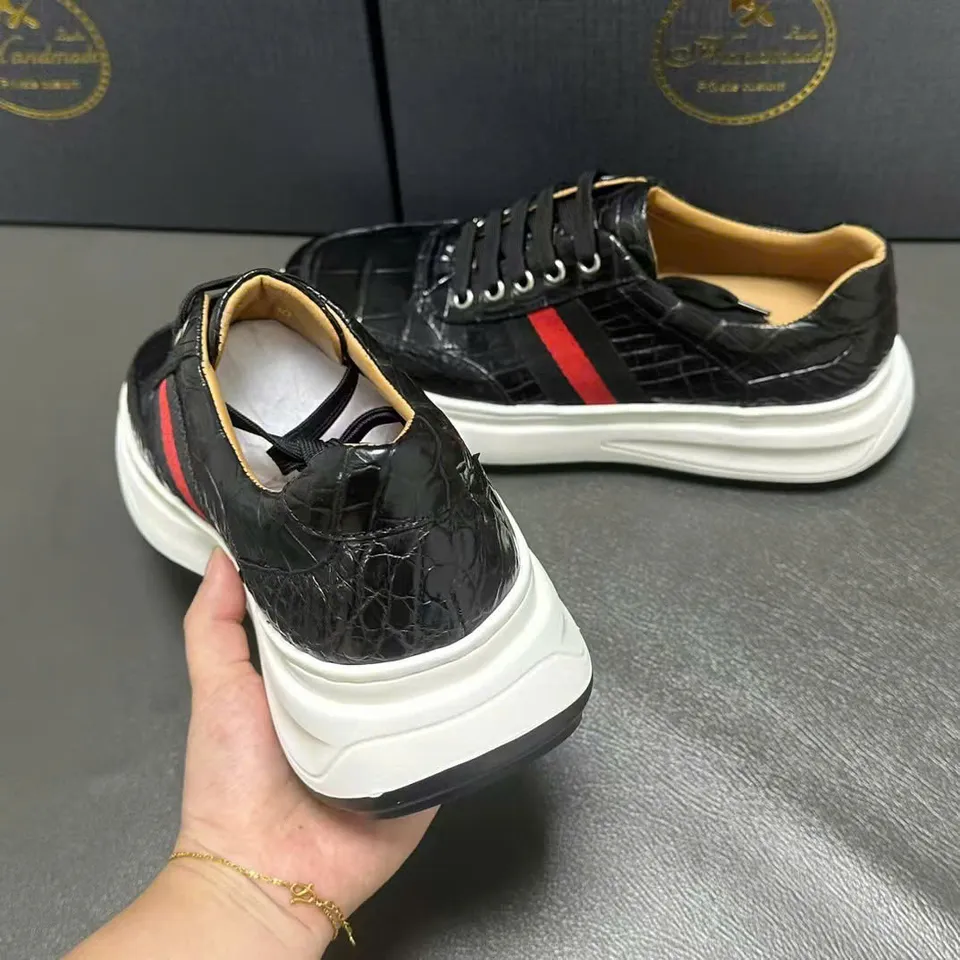 Giày sneaker da cá sấu – Mẫu 033 – mã SD-SNK-033