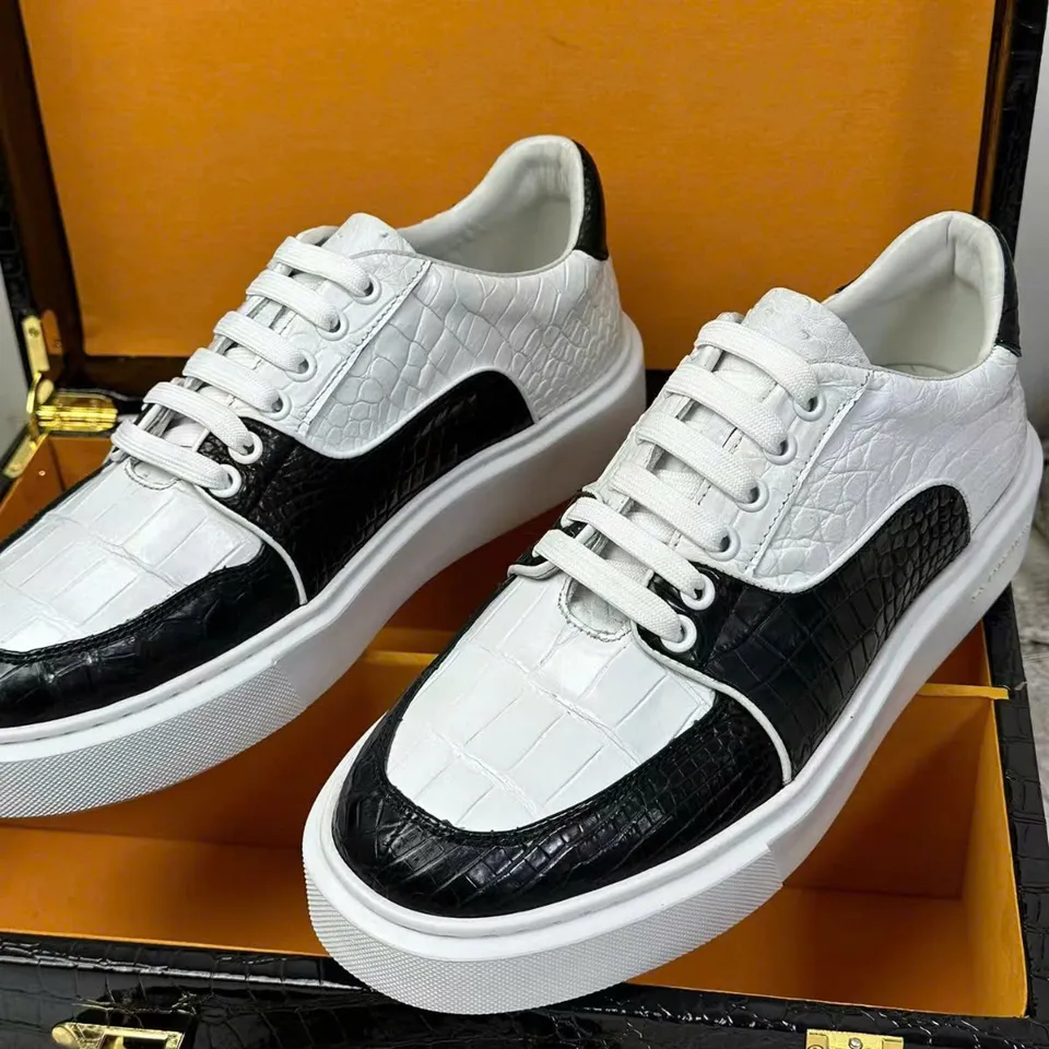 Giày sneaker da cá sấu – Mẫu 014 – mã SD-SNK-014