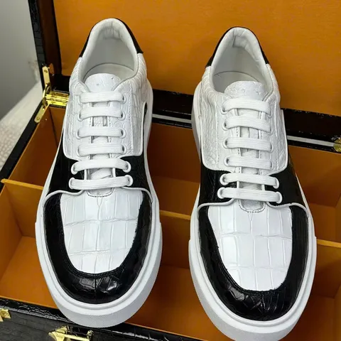 Giày sneaker da cá sấu – Mẫu 035 – mã SD-SNK-035