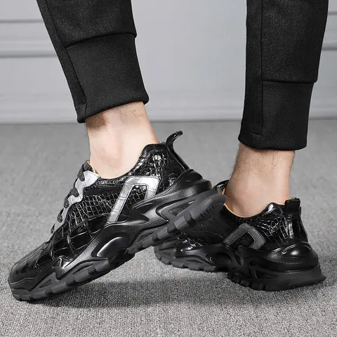 Giày sneaker da cá sấu – Mẫu 038 – mã SD-SNK-038
