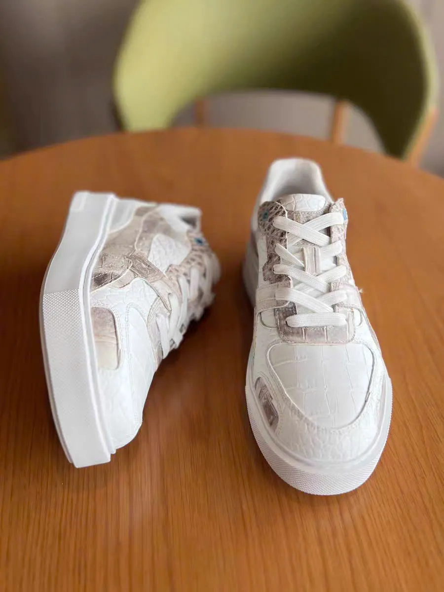 Giày sneaker da cá sấu – Mẫu 041 – mã SD-SNK-041