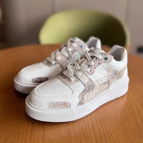 Giày sneaker da cá sấu – Mẫu 042 – mã SD-SNK-042