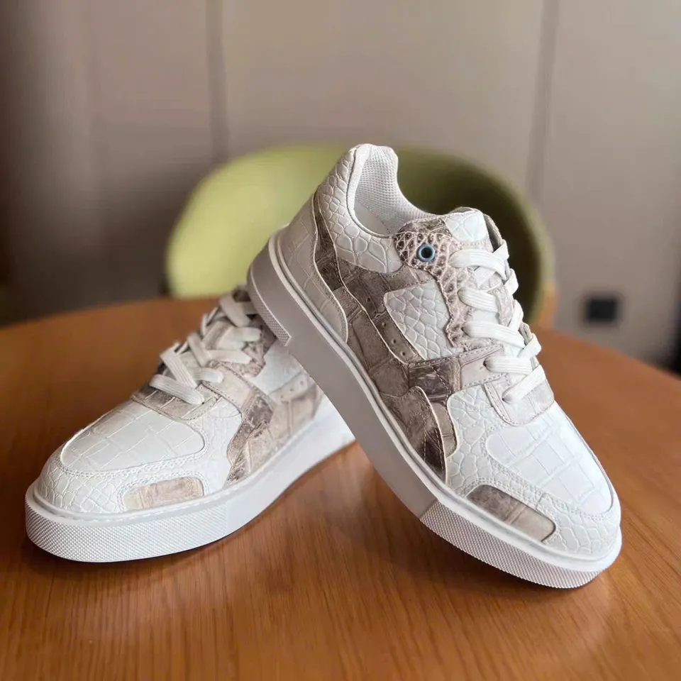 Giày sneaker da cá sấu – Mẫu 044 – mã SD-SNK-044
