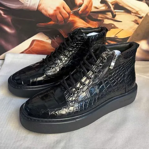 Giày sneaker da cá sấu – Mẫu 055 – mã SD-SNK-055
