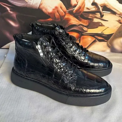Giày sneaker da cá sấu – Mẫu 058 – mã SD-SNK-058