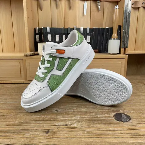 Giày sneaker da cá sấu – Mẫu 075 – mã SD-SNK-075