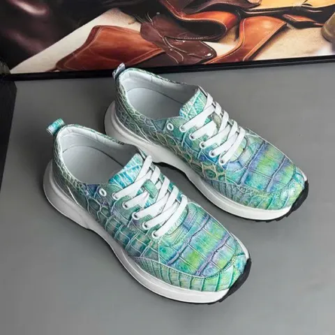 Giày sneaker da cá sấu – Mẫu 082 – mã SD-SNK-082
