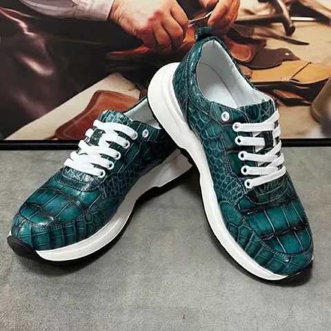 Giày sneaker da cá sấu – Mẫu 083 – mã SD-SNK-083