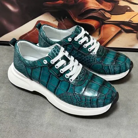 Giày sneaker da cá sấu – Mẫu 084 – mã SD-SNK-084