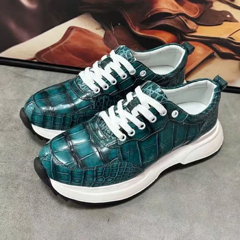 Giày sneaker da cá sấu – Mẫu 086 – mã SD-SNK-086