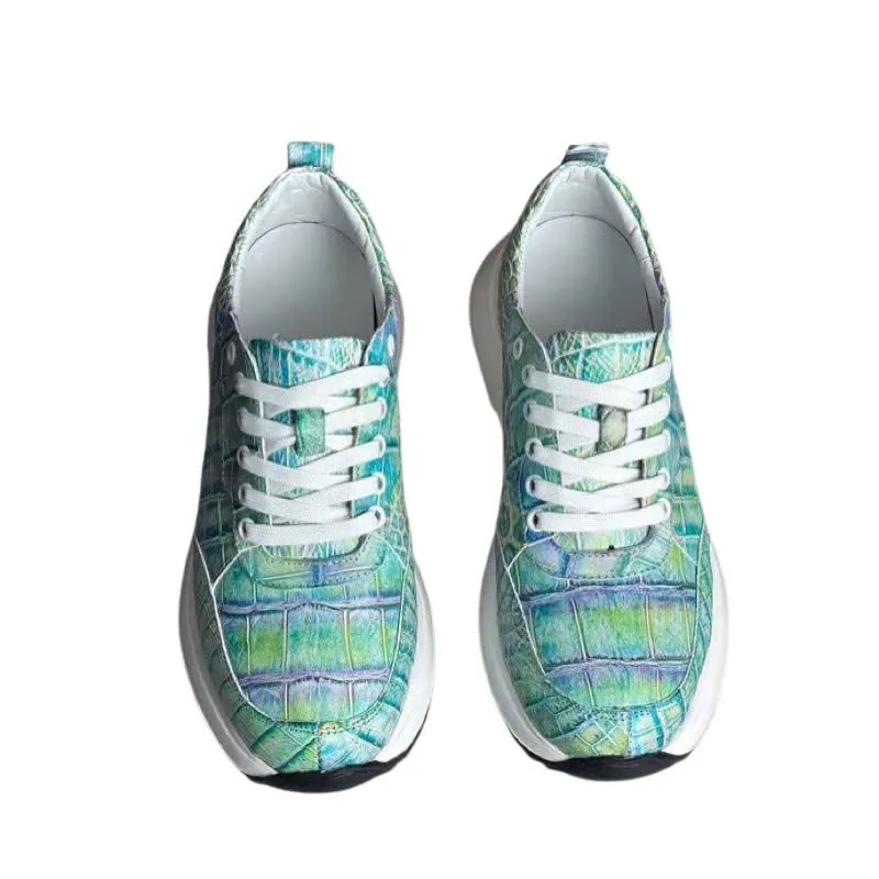 Giày sneaker da cá sấu – Mẫu 087 – mã SD-SNK-087