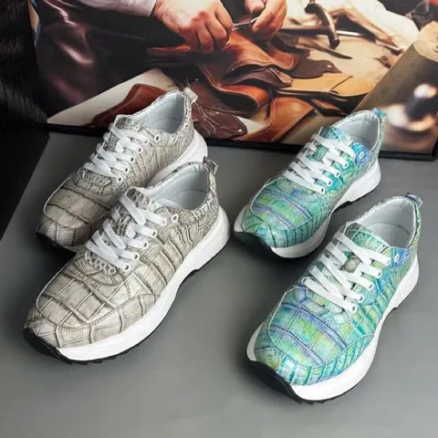 Giày sneaker da cá sấu – Mẫu 088 – mã SD-SNK-088
