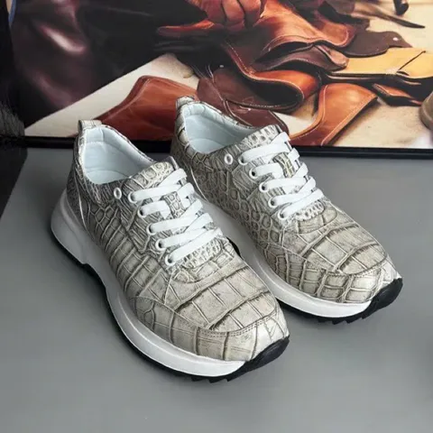 Giày sneaker da cá sấu – Mẫu 090 – mã SD-SNK-090