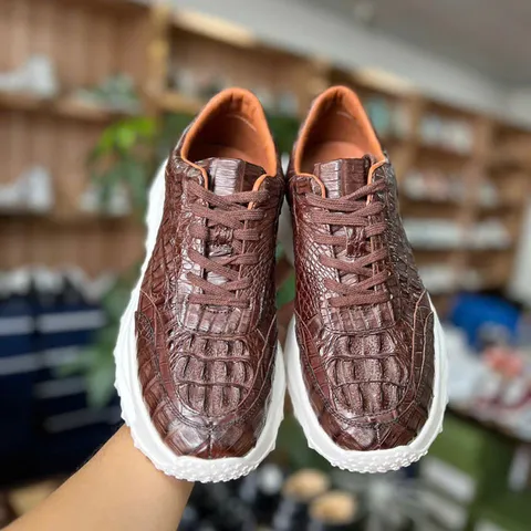Giày sneaker da cá sấu – Mẫu 097 – mã SD-SNK-097