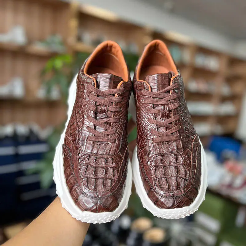 Giày sneaker da cá sấu – Mẫu 097 – mã SD-SNK-097