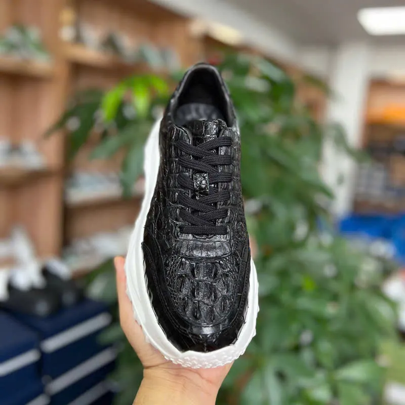 Giày sneaker da cá sấu – Mẫu 107 – mã SD-SNK-107