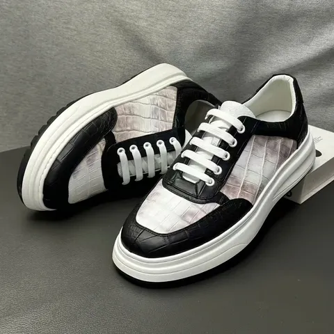 Giày sneaker da cá sấu – Mẫu 112 – mã SD-SNK-112