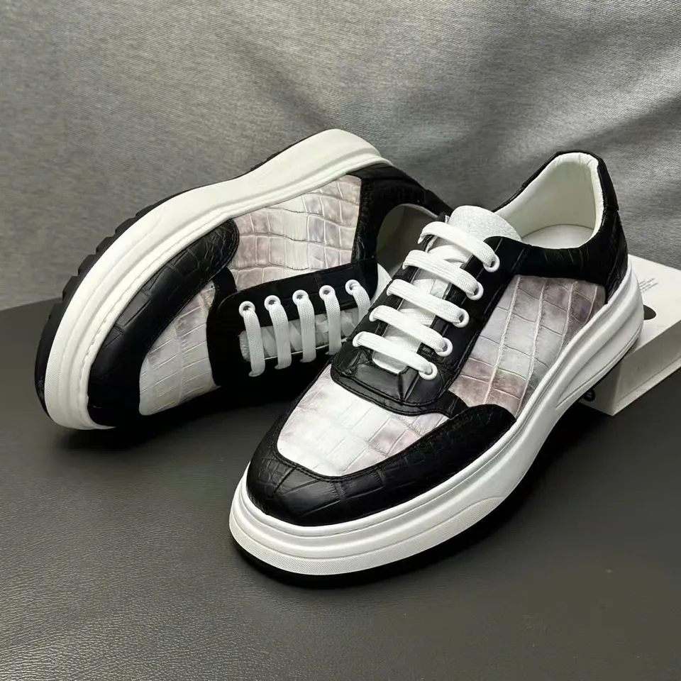 Giày sneaker da cá sấu – Mẫu 034 – mã SD-SNK-034