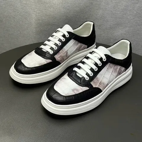 Giày sneaker da cá sấu – Mẫu 115 – mã SD-SNK-115