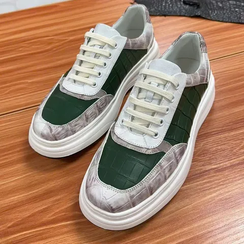 Giày sneaker da cá sấu – Mẫu 116 – mã SD-SNK-116
