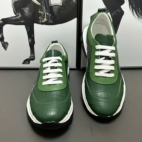 Giày sneaker da cá sấu – Mẫu 121 – mã SD-SNK-121