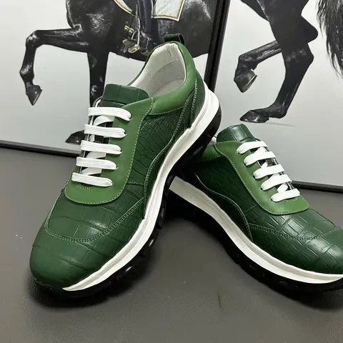 Giày sneaker da cá sấu – Mẫu 124 – mã SD-SNK-124