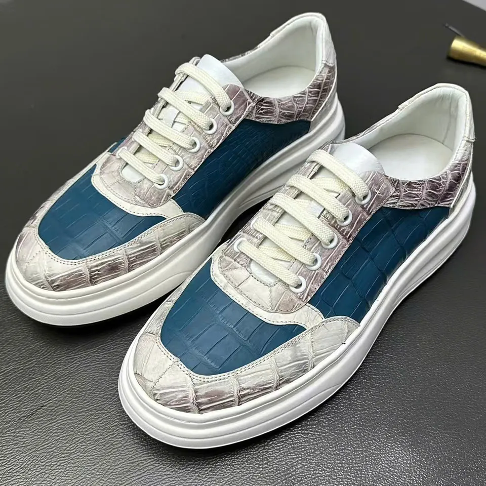 Giày sneaker da cá sấu – Mẫu 127 – mã SD-SNK-127
