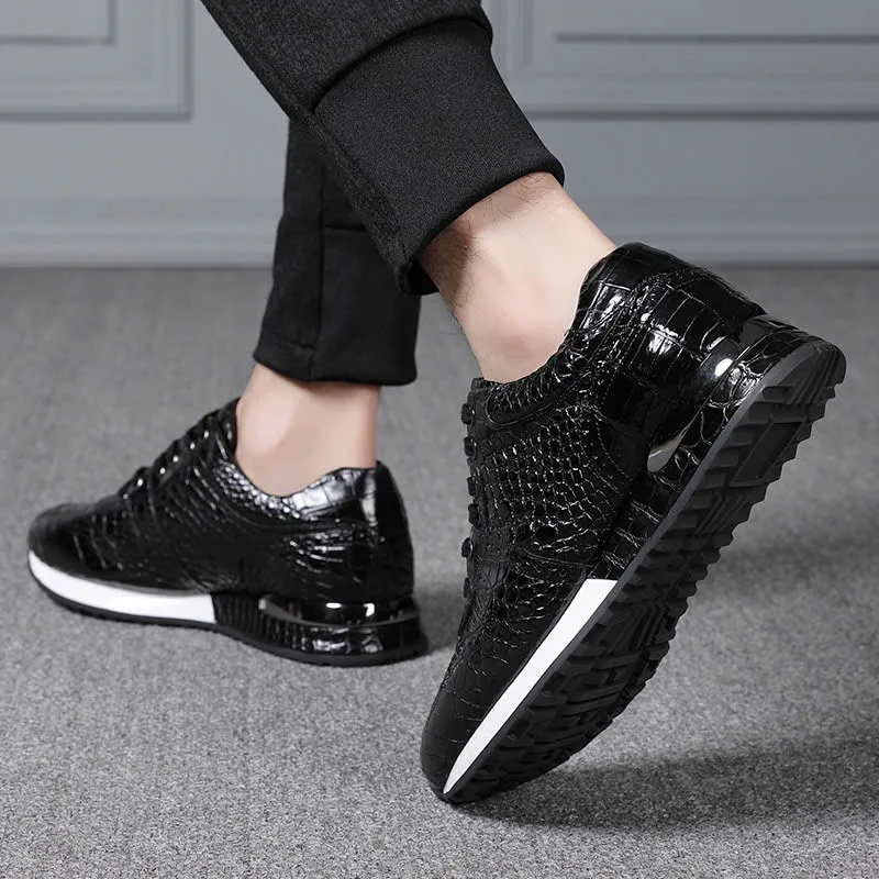 Giày sneaker da cá sấu – Mẫu 130 – mã SD-SNK-130