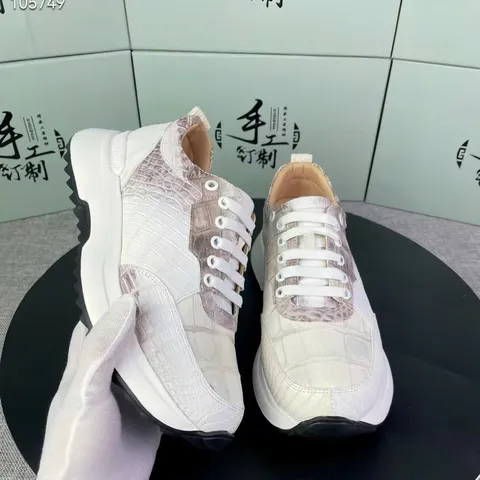 Giày sneaker da cá sấu – Mẫu 146 – mã SD-SNK-146