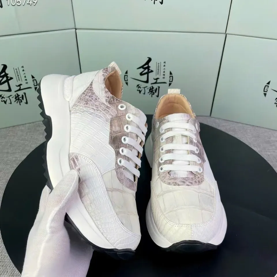Giày sneaker da cá sấu – Mẫu 146 – mã SD-SNK-146