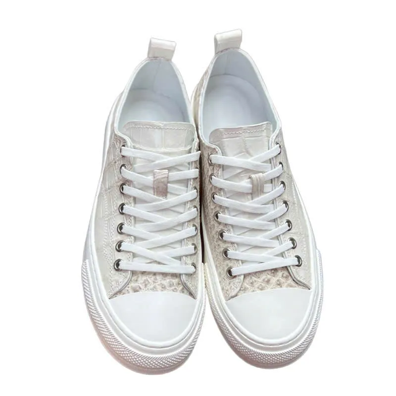Giày sneaker da cá sấu – Mẫu 153 – mã SD-SNK-153