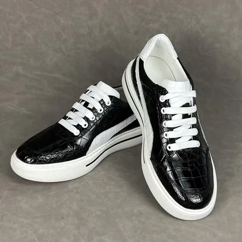 Giày sneaker da cá sấu – Mẫu 160 – mã SD-SNK-160