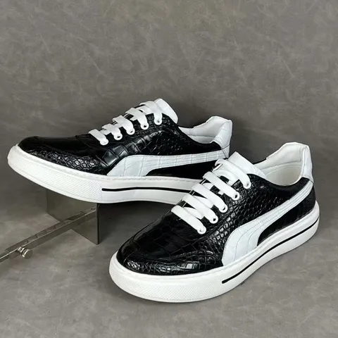 Giày sneaker da cá sấu – Mẫu 161 – mã SD-SNK-161