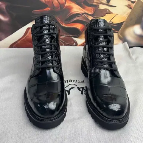 Giày sneaker da cá sấu – Mẫu 162 – mã SD-SNK-162