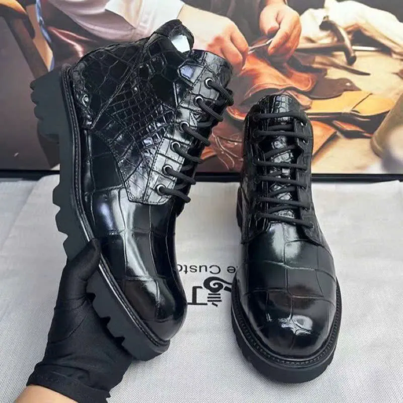Giày sneaker da cá sấu – Mẫu 165 – mã SD-SNK-165