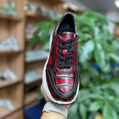 Giày sneaker da cá sấu – Mẫu 174 – mã SD-SNK-174
