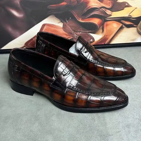 Giày sneaker da cá sấu – Mẫu 178 – mã SD-SNK-178