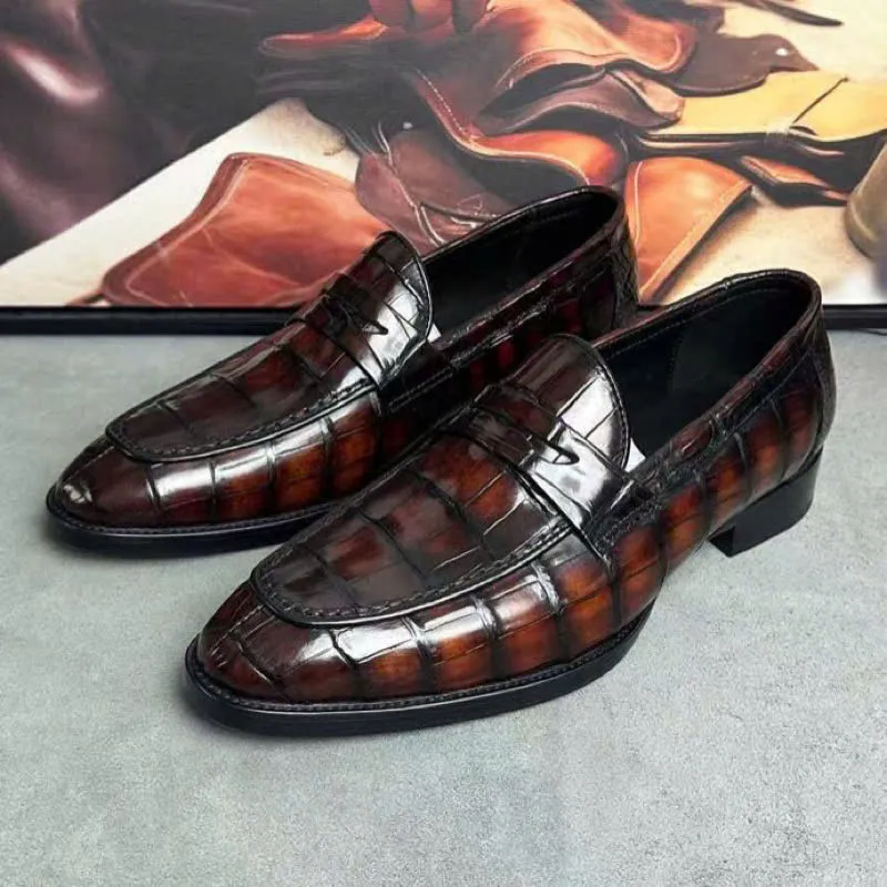 Giày sneaker da cá sấu – Mẫu 179 – mã SD-SNK-179