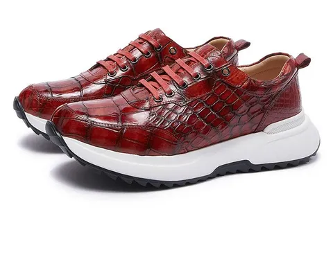 Giày sneaker da cá sấu – Mẫu 183 – mã SD-SNK-183
