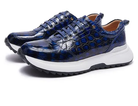 Giày sneaker da cá sấu – Mẫu 184 – mã SD-SNK-184